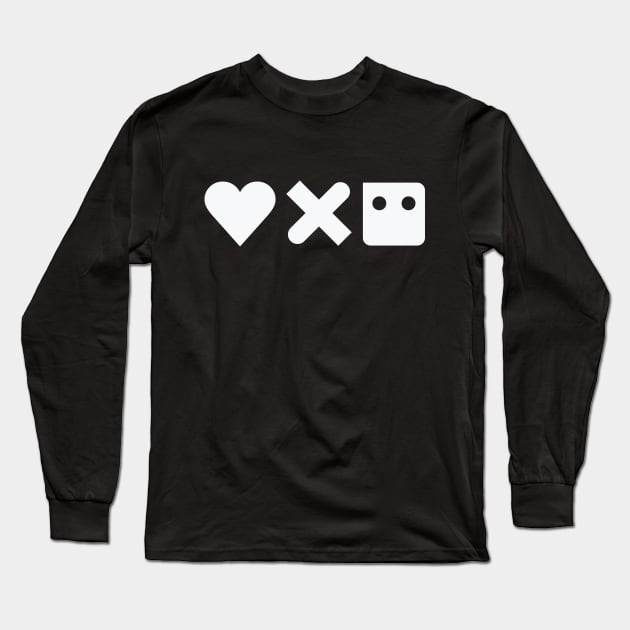 LD+R iconography 01 Long Sleeve T-Shirt by HtCRU